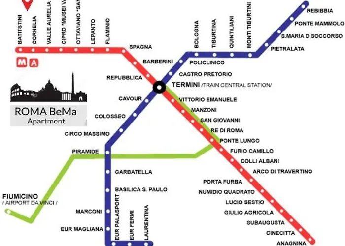 Apartament Bema - Charme E Relax A Due Passi Dal Vaticano